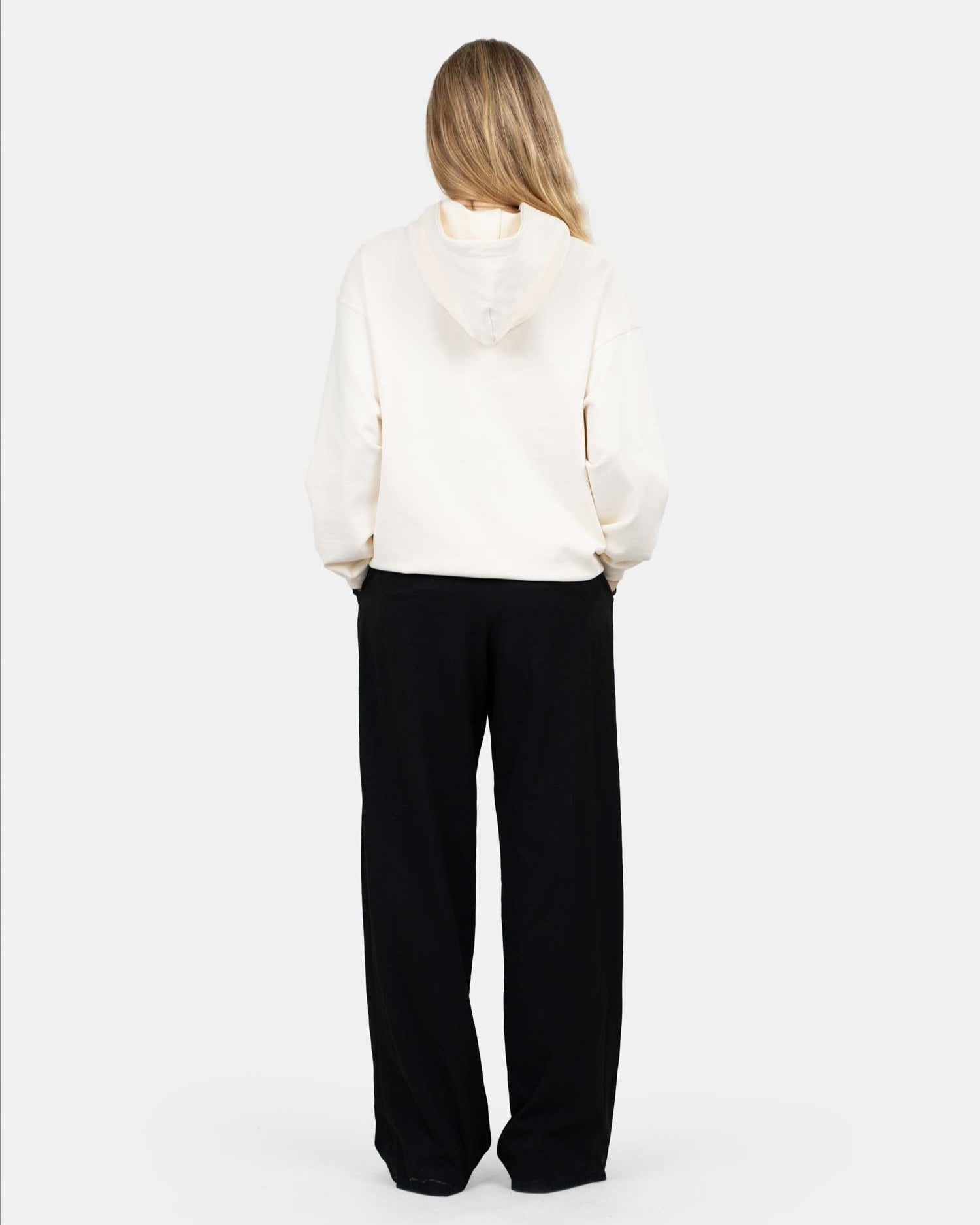 Blank Hoodie White | Skagen - clothing.dk